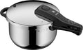 WMF Perfect One Pot Schnellkochtopf Induktion 4,5l, 2 Kochstufen, großes Kochsignal, Cromargan Edelstahl, Dampfkochtopf, abnehmbarer Deckelgriff