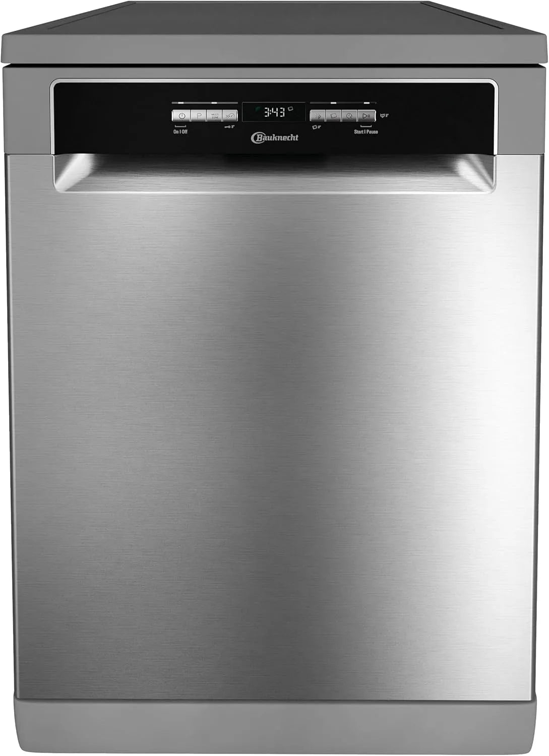 Bauknecht Geschirrspüler BK4FB14BN7A0X, Breite 60 cm, Freistehender, ActiveDry–Türöffnungssystem, Startzeitvorwahl, ckschublade–flexibel beladbar