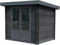 Gartenhaus, 9,00 m², Maße 300 x 300 x 222, Gerätehaus aus WPC, Ohne Anbau