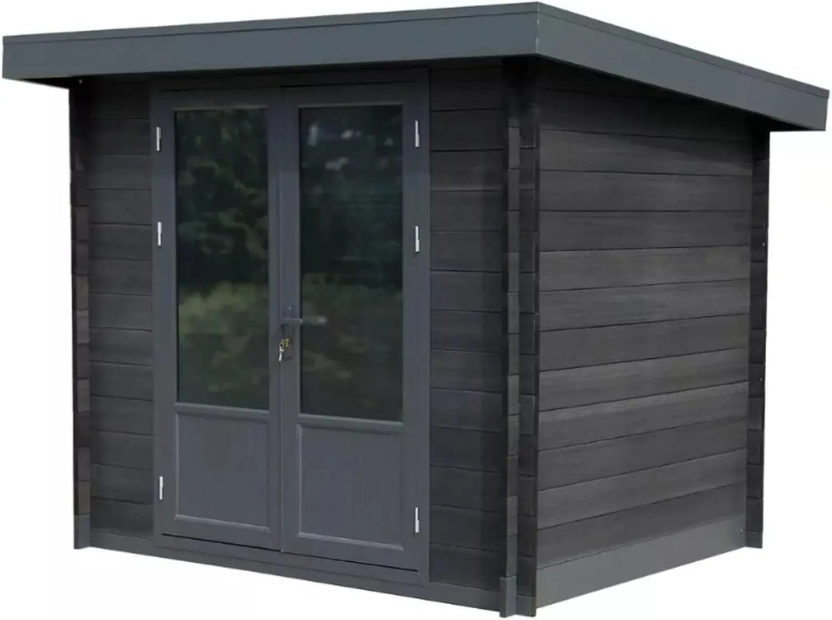 Gartenhaus, 9,00 m², Maße 300 x 300 x 222, Gerätehaus aus WPC, Ohne Anbau
