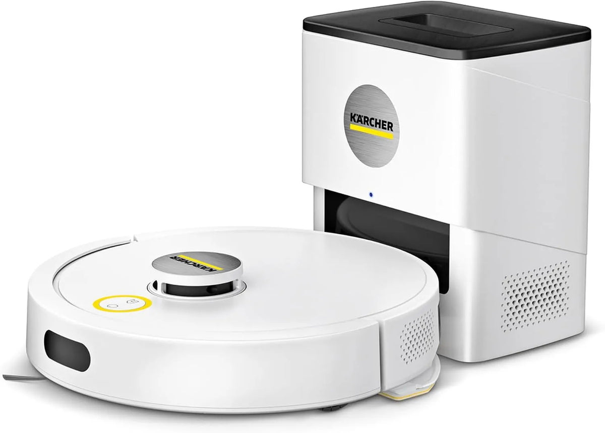 Kärcher Saug- und Wischroboter RVC 3 Comfort Extra, 15.000 Pa, bis 130 min Laufzeit, App-Steuerung, Kartierung, Laser-Navigation, Absturzsensoren