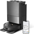 Roborock Saugroboter 5500 3D-Kartierung, Qrevo mit Wischfunktion Absaugstation Pa Saugkraft, Entleerung, Reinigung