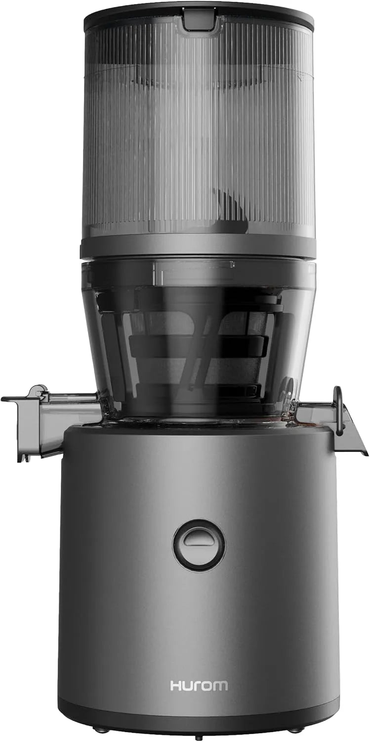 Entsafter H320N, Leicht zu Reinigen mit Großem Behälter und Siebfilter 2L, 200 Watt, Hurom Slow Juicer, Ruhiger Motor, Gemüse und Obst, BPA Frei