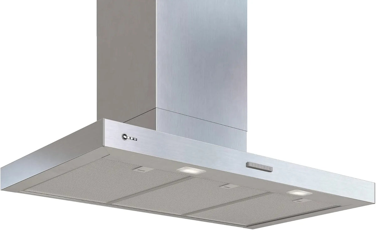 Neff Modell, N 50, Wandesse 90 cm D95BCC2L0, Fassungsvermögen 3 Leistungsstufen, Dual‑Filter‑System, Made in Germany, Metall‑Optik