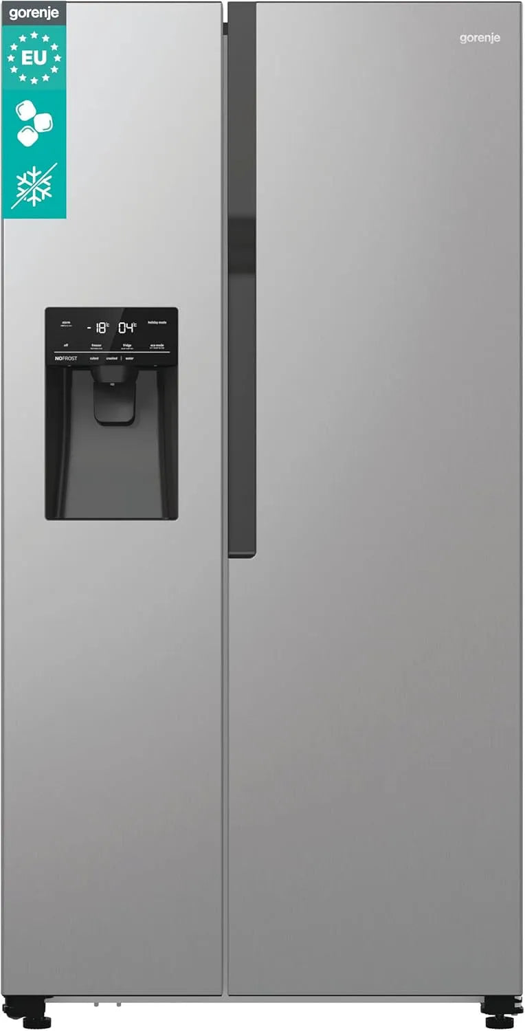 Gorenje Kühl-Gefrierkombination NRR9185ESXL, Kühlteil 376 l, Inverter Kompressor, NoFrost Plus, SensoTech, Breite 178,6 cm, Gefrierteil 190 l