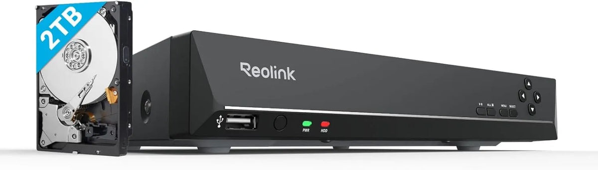 Modell 16MP 8CH 2TB RLN8-410 Reolink, Aussen Sicherheit. Unterstützt 16MP, 5MP, Videoüberwachung für Haus, 12MP, 4MP HD IP Kameras, Innen