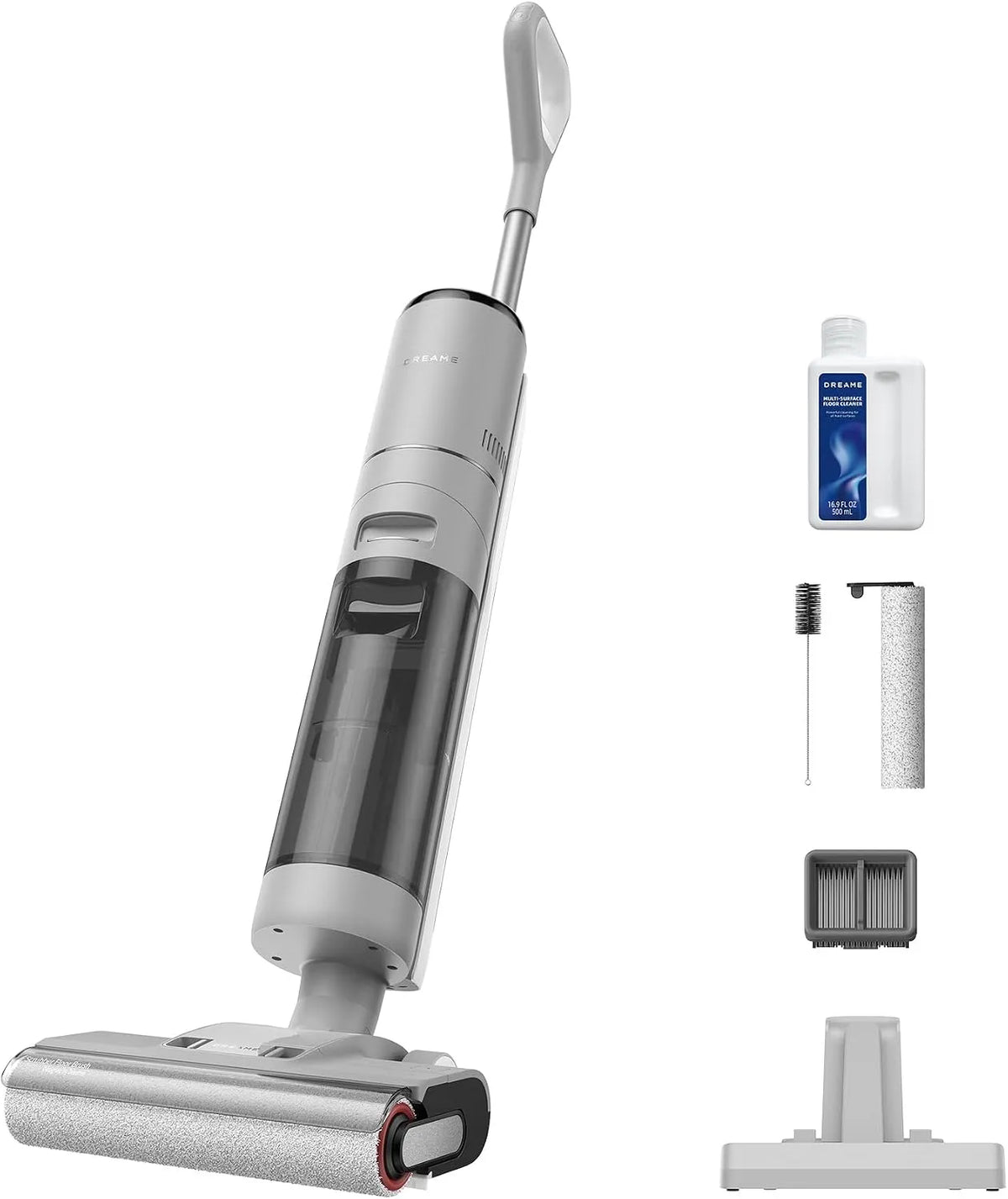 Dreame Nass- und Trockensauger G10, Pro, 35 Minuten Laufzeit, Doppel-Kantenreinigungsbürste, 16.000 Pa Saugleistung, 75 dBA, großes LED-Display
