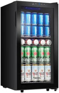 Kühlschrank KRC-86GE, 41 dB, 3-18°C Kühlzone, Flaschenkühlschrank 86 Liter, Kalamera Getränkekühlschrank, Bierkühlschrank mit Touch-Bedienfeld