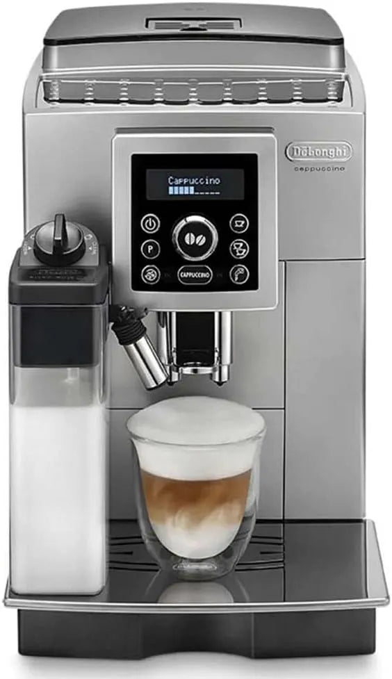 De'Longhi Kaffeevollautomat ECAM 23.460 23.460.SB, abnehmbarer Wassertank 1,8 l, Automatik-Cappuccino-System, automatische Reinigung, in Schwarz