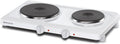 Modell mm mm mm/180 THL2597 Rommelsbacher Doppelkochplatte, 2 Gussheizplatten 145 mm, 2500 Watt Weiß Feueremailliert, Made in Germany