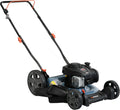 Rasenmäher SENIX 53.3 140ccm LSPG-M6 cm Gasdruck, mit 4-Takt Briggs & Stratton Motor, 6-Fach Doppelhebel-Höhenverstellung, Mulchen und Seitenauswurf