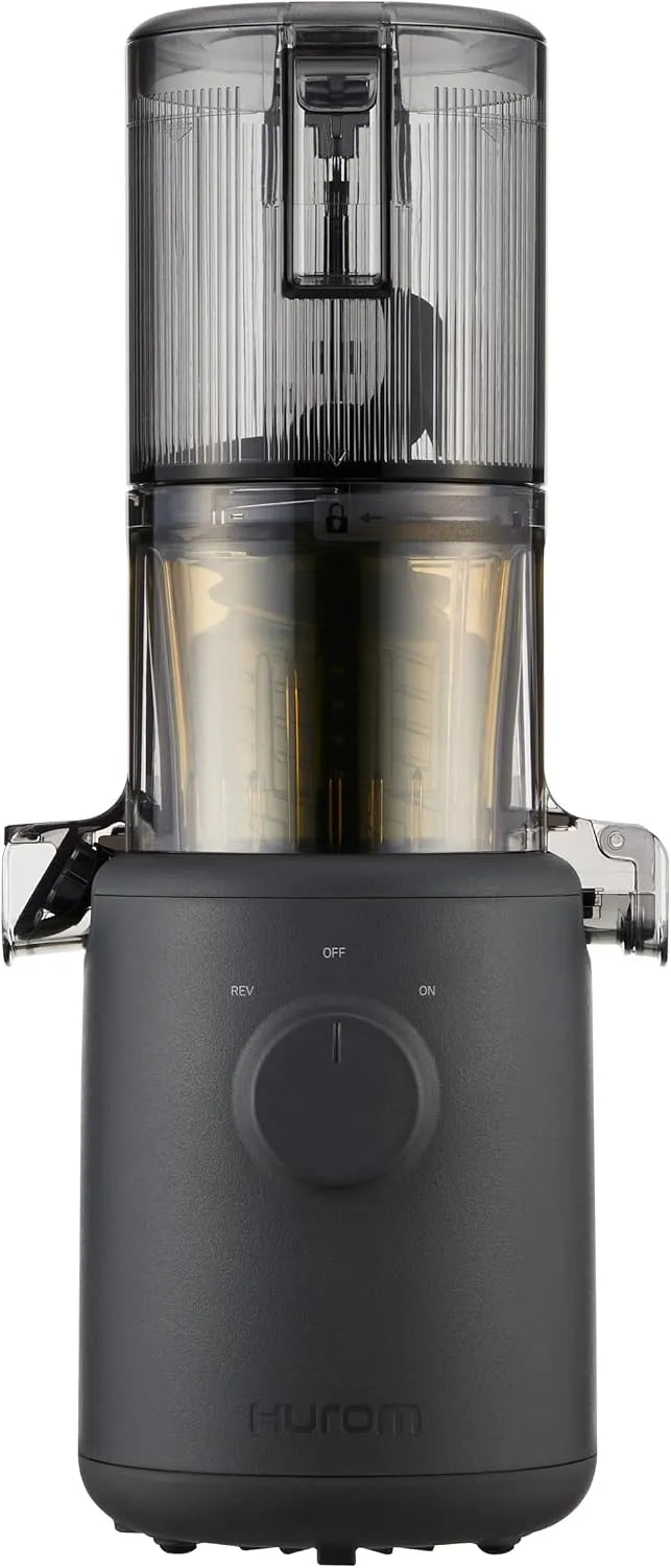 Entsafter H310, 150 Watt, Fassungsvermögen 220ml, Hurom Slow Juicer, Leicht zu Reinigen & Leiser Motor Elektrischer mit Siebfilter, Gemüse und Obst