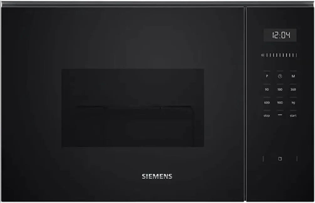 Siemens Mikrowelle CookControl8 BE555LMB1F iQ500, Fassungsvermögen 25 Liter, Einbau