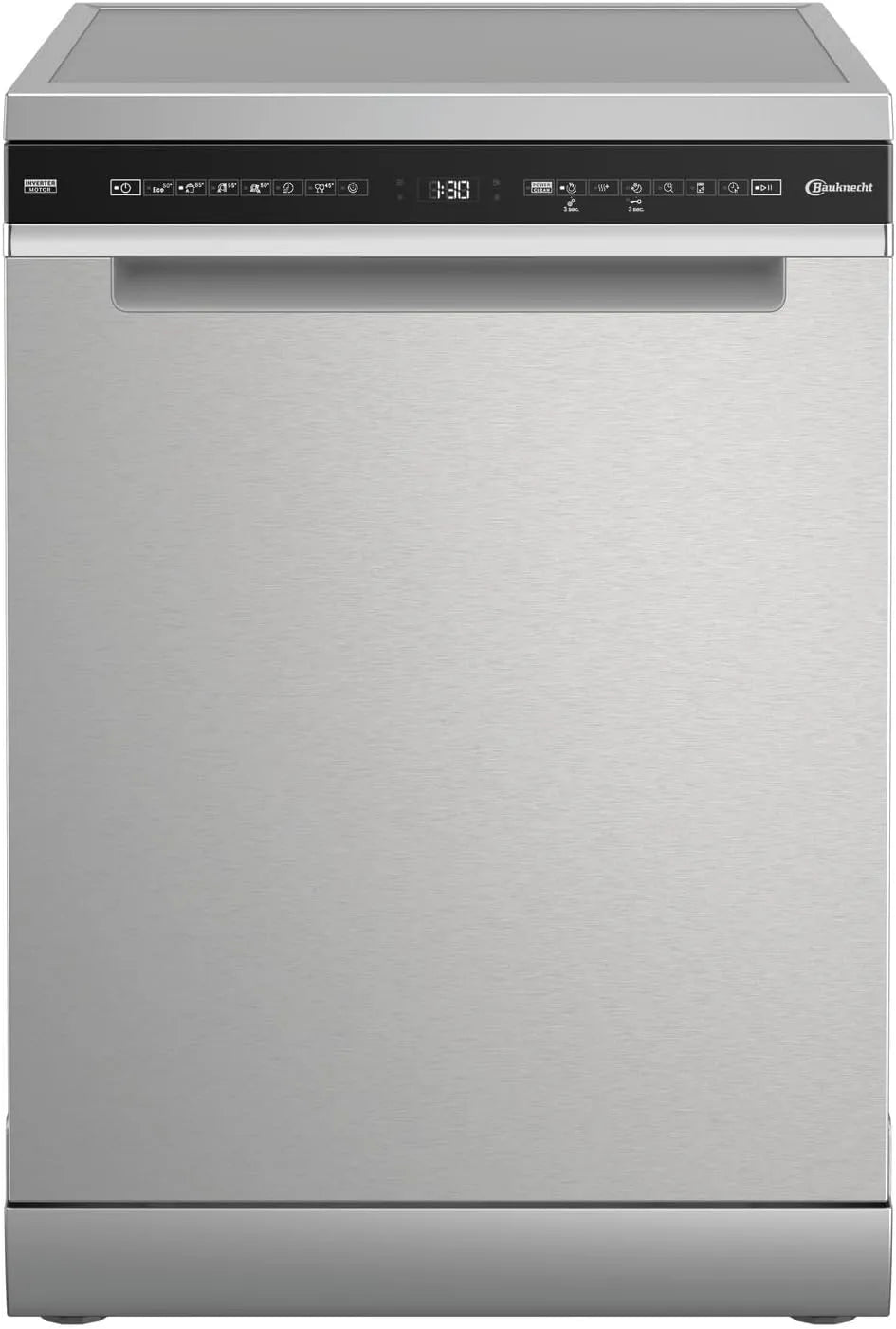 Bauknecht Geschirrspüler B7F HS51 CM/15, Breite 60 CM, 15 Maßgedecke, X Freistehender, PowerClean Pro-Effektive Hochdruckdüsen