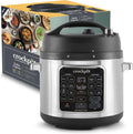 Dampfreiniger 14-in-1-Zubereitungsmöglichkeiten CSC062X, Fassungsvermögen 5,6 l, mehr als 6 Personen, Crockpot Turbo Express Multikocher