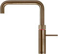 2.2 E Fusion Square PTN Quooker COMBI, Messing Patina
