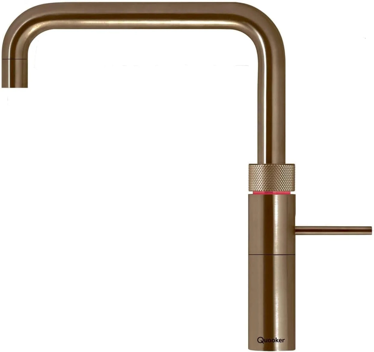 2.2 E Fusion Square PTN Quooker COMBI, Messing Patina
