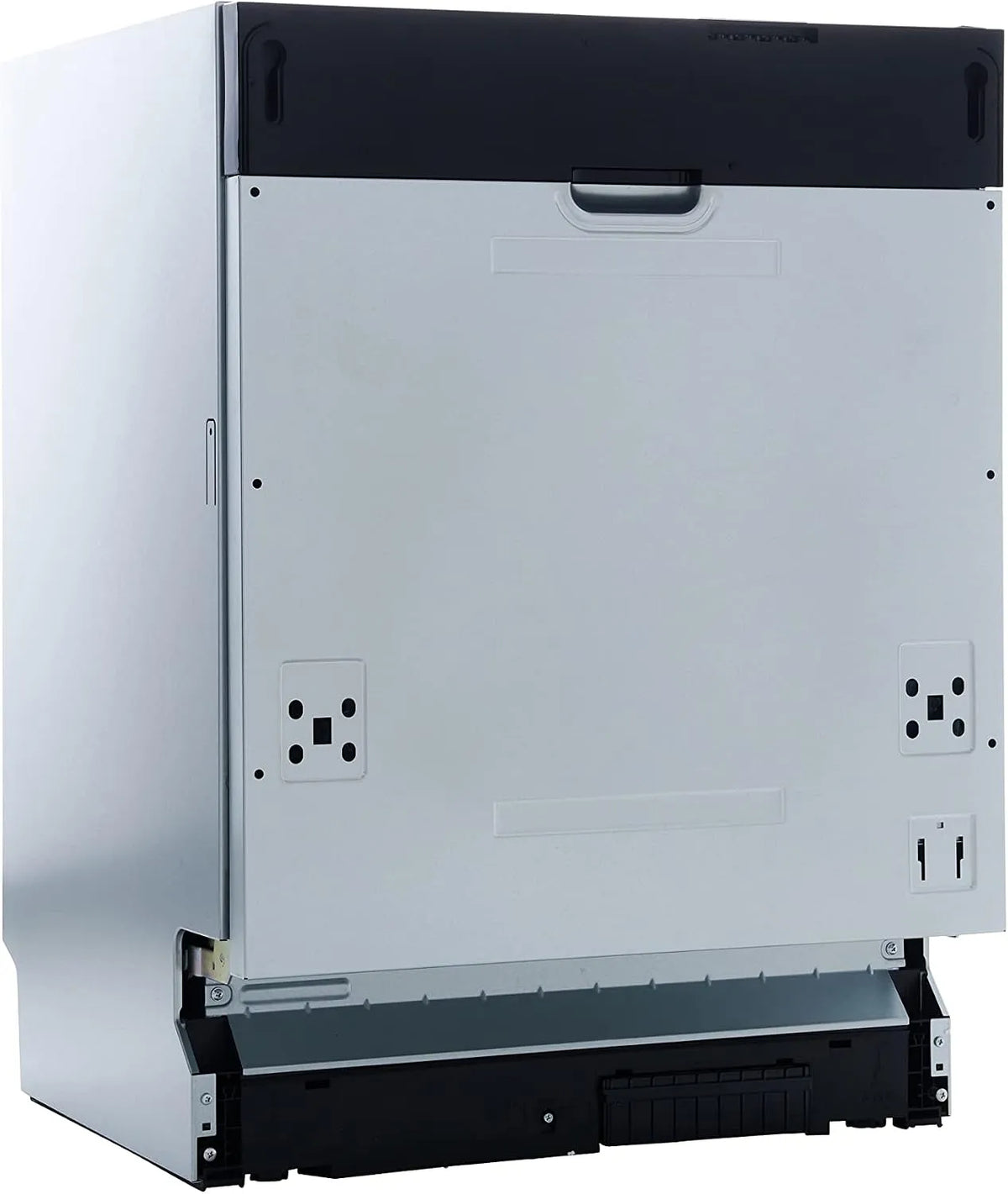 Respekta Geschirrspüler GSP60V, 60 cm weiß, leise 49 dB, 6 Betriebsprogramme, 12 Maßgedecke, Spülmaschine mit flexiblen ckkorb, Vollintegriert