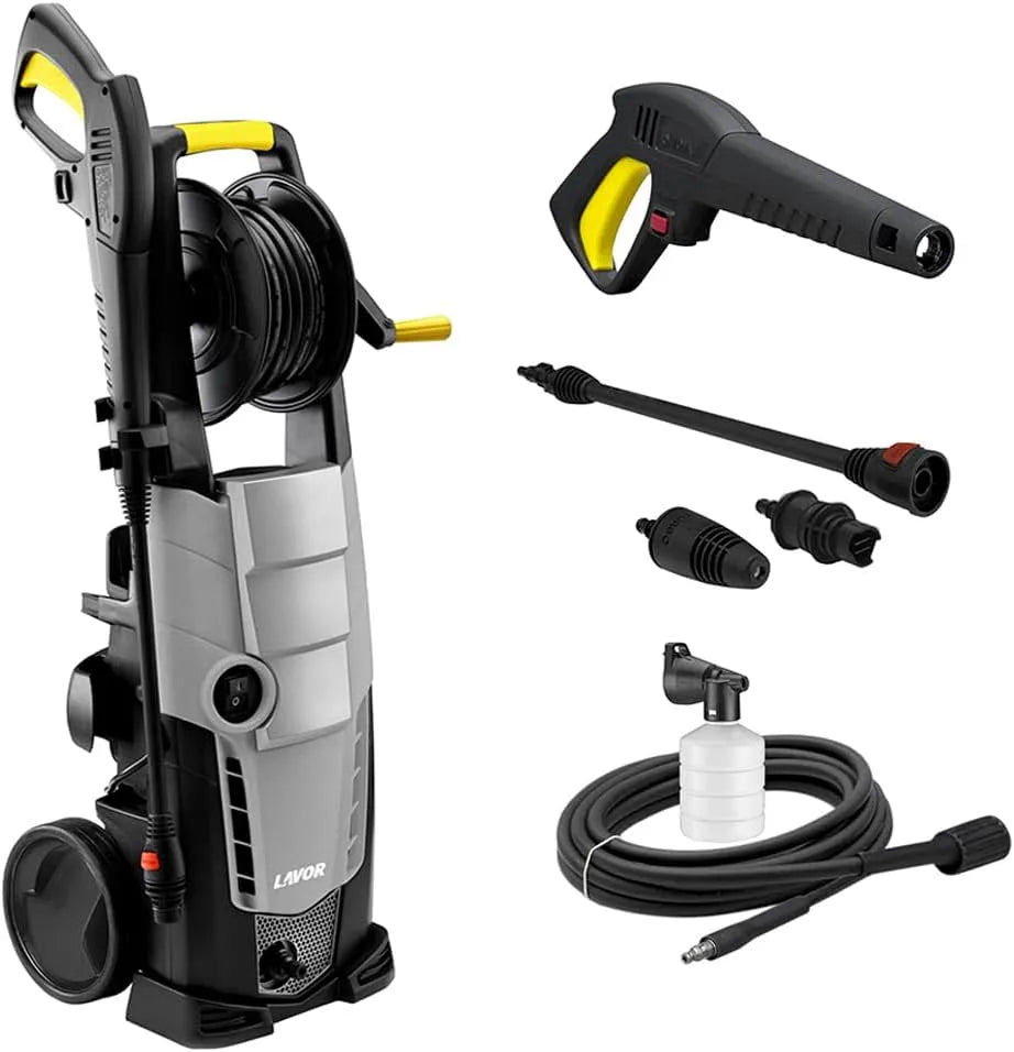 Hochdruckreiniger GALAXY 160 LAVOR, Druck 160 bar max, Fördermenge 510 l/h max, Essential GL mit Schlauchtrommel, 2500 Watt