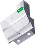 CIARRA Dunstabzugshaube CBCW6736N CBCF003, Modell 650m³, Kopffreie Schräghaube 60cm 650m³, 650m³/h