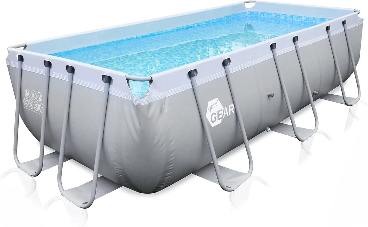 Pool, div. Modelle, 70-122 cm hoch Stahlrahmenpool Gartenpool Aufstellpool Schwimmbecken 300x200 300x300 400x200 Ø 366cm Ø 457cm, Größen