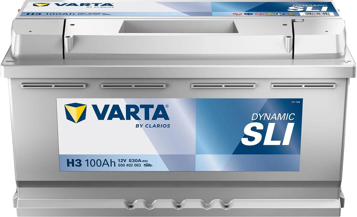 Acid 6004020833162 Varta lead, Autobatterie Silver Dynamic H3 12 V 100 Ah 830 A