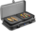 Grill 50mBar, 2-Cook Deluxe, CADAC, Stahl, Tischgrill, Campinggrill, Für draußen grillen, Aluminium, Kunststoff