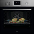 AEG Backofen OU5PB40ZSM, 45 Automatikprogramme, Pyrolyse Selbstreinigung, Schnellaufheizung, Einbaubackofen, LED-Touchdisplay, Edelstahl