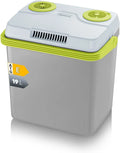 Severin Kühlbox KB 2924, 2 Anschlüsse fürs Auto, mit Kühl- und Warmhaltefunktion, grün, Fassungsvermögen 19 L, Elektrische, Farbe Grau