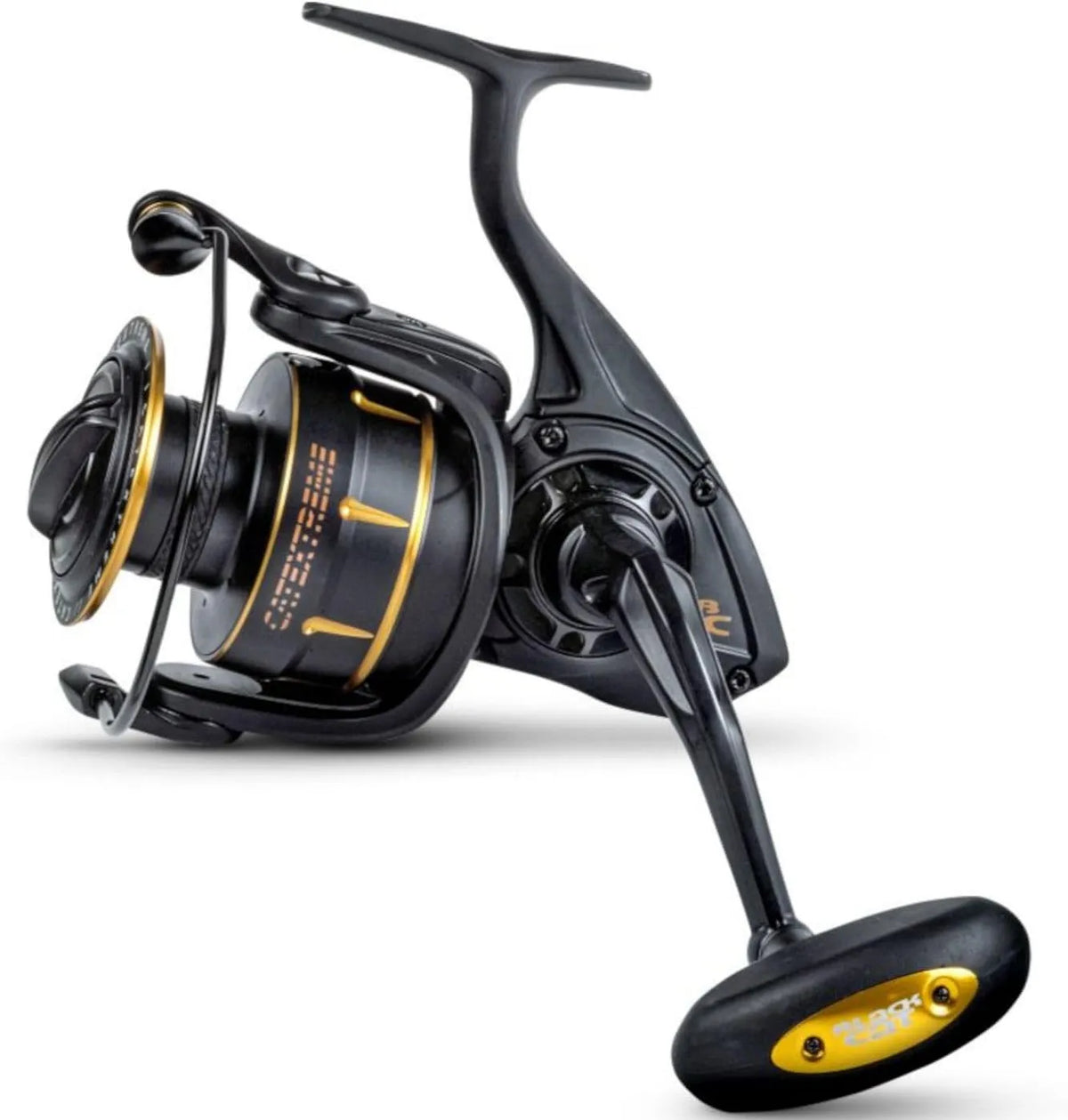 Welsrolle zum Wallerangeln Catextreme Big Cat 105 Black Cat