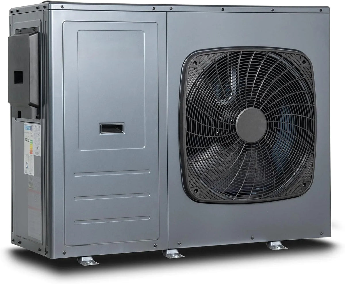 Modell R290 Smad A+++ Inverter Luft Wärmepumpe 220-240V, COP 4.8, 10KW, 50Hz, Silent-Modus, Kühlung, Warmwasser, Heizung, monoblock, Wifi