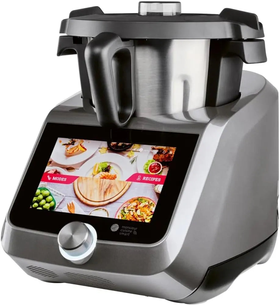 Küchenmaschine SKMS 1200 SILVERCREST, Monsieur Cuisine Smart B1 in Titanium