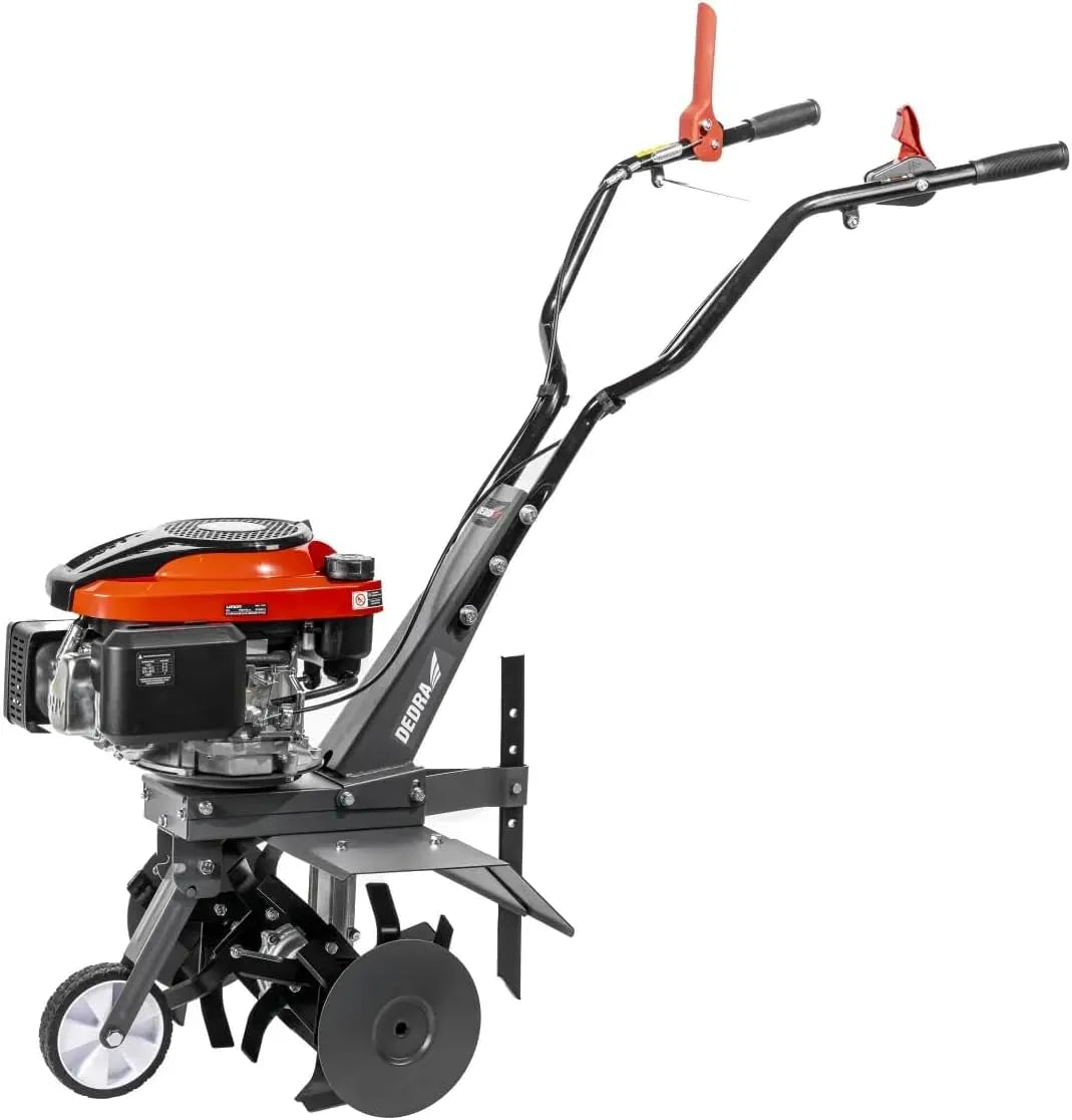 Modell Garden 4-Takt-Motor Dedra Motorhacke, hohe Geschwindigkeit: 3000RPM, Garden 2,7 kW, Arbeitsbreite 60 cm, scharfem Stahl, 4T