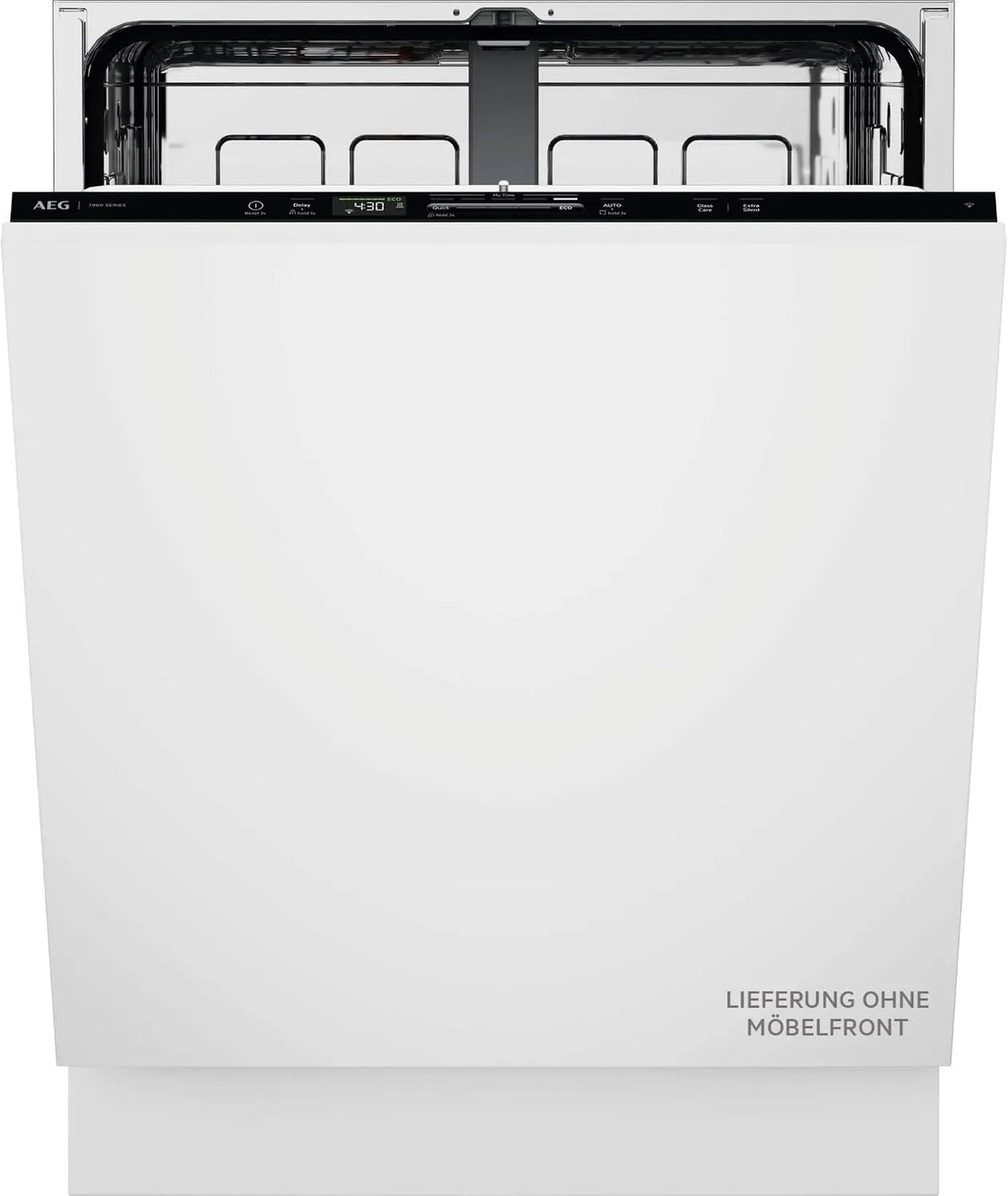AEG Geschirrspüler AEG 7000 GI7200B1SO, nur 8,4L Wasserverbrauch, Vollintegrierter 7000 60cm, 44dB, flexible Körbe & effiziente Reinigung