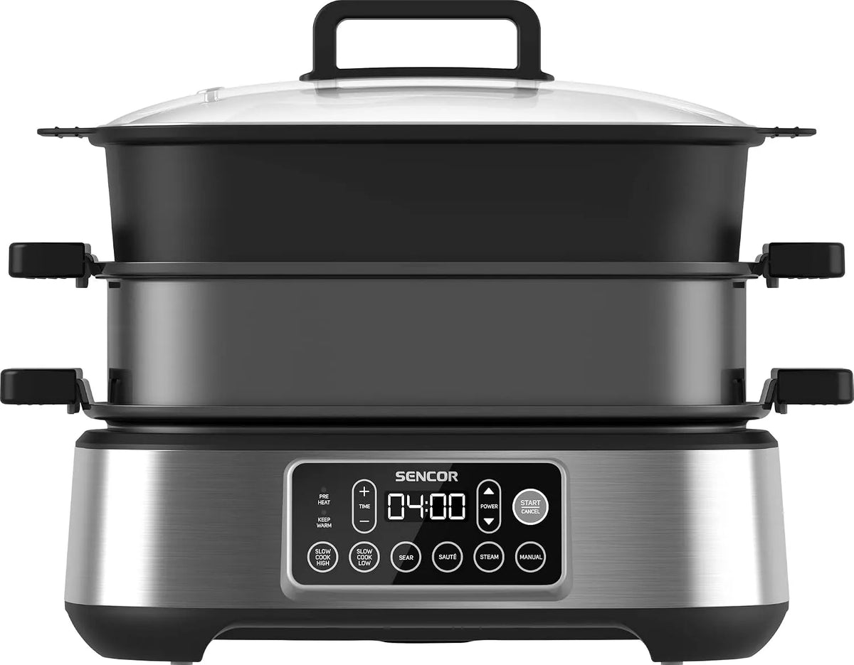 Grill 6300BK Multifunktions-Slowcooker und, SPR SENCOR