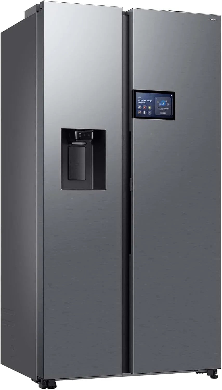 Samsung Kühl-Gefrierkombination RS90F65EDTEF, AI Kühlschrank mit Gefrierfach, Breite 178 cm, Fassungsvermögen 621 l, Side-by-Side, Eis, AI Home