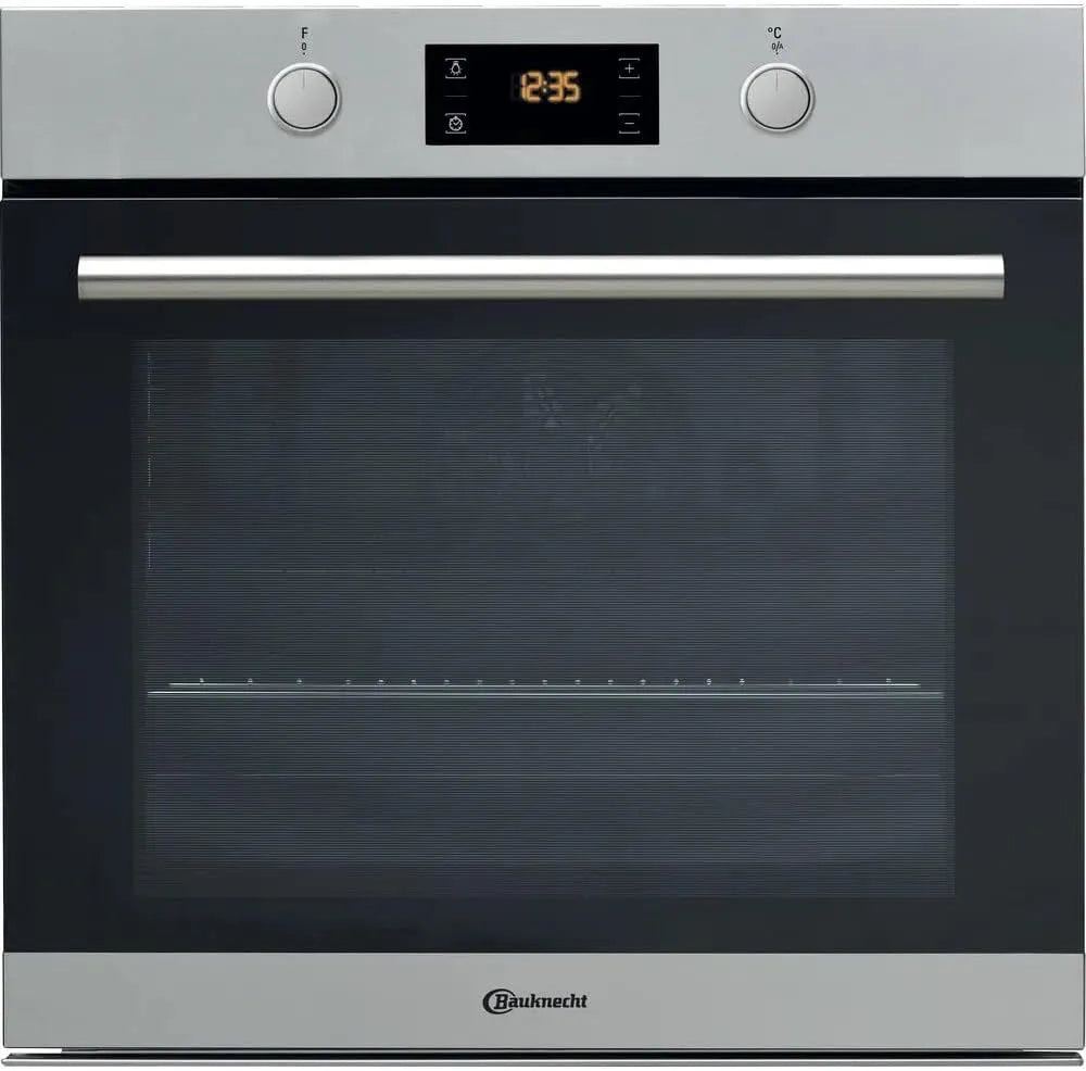 Bauknecht Backofen BAR2 KH8V2, hydrolytische Selbstreinigungsfunktion, Fassungsvermögen 71 L, IN Einbau, PowerHeißluft, Edelstahl ProTouch