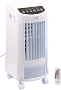 Klimaanlage 3in1-Luftkühler, Leistung 65 W, Mobile, Luftbefeuchter und Ionisator, Raumkühler mit Wasserkühlung, Fassungsvermögen 4 l, 200 ml/h