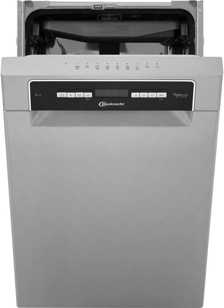 Bauknecht Geschirrspüler 3O33, 10 Maßgedecke, ActiveDry, Hygieneprogramm, BSUO PF X Unterbau 45 cm, PowerClean, ckschublade
