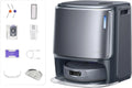 Saugroboter Z10 z20 NARWAL Freo Ultra, 18.000Pa Saugleistung, Tangle-Free System, All-in-One-Basisstation Farbe Grau, Dynamische Moppausdehnung