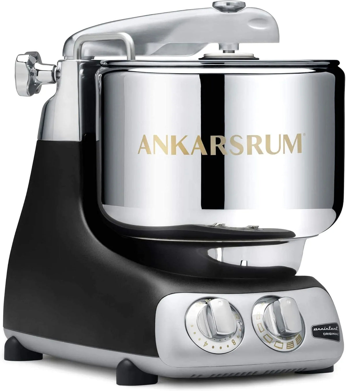 Original 6230-Black Assistent Kitchen Machine-Black ANKARSRUM 6230 BK Original-AKM6230, Fassungsvermögen 7 liters, Aluminium, in Schwarz