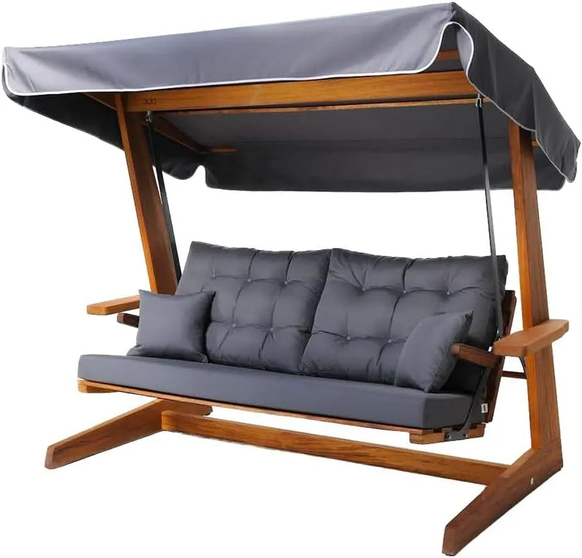 2400 WESTMANN Hollywoodschaukel, mit Sonnenschutz Hollywoodliege Komplettset 400 kg Traglast
