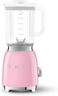 Smeg Standmixer BLF03PKEU, 4 -Geschwindigkeitsstufen, Leistung 800W, Deckelöffnung transparent mit Dosierkappe, Rose, Fassungsvermögen 1,5 l