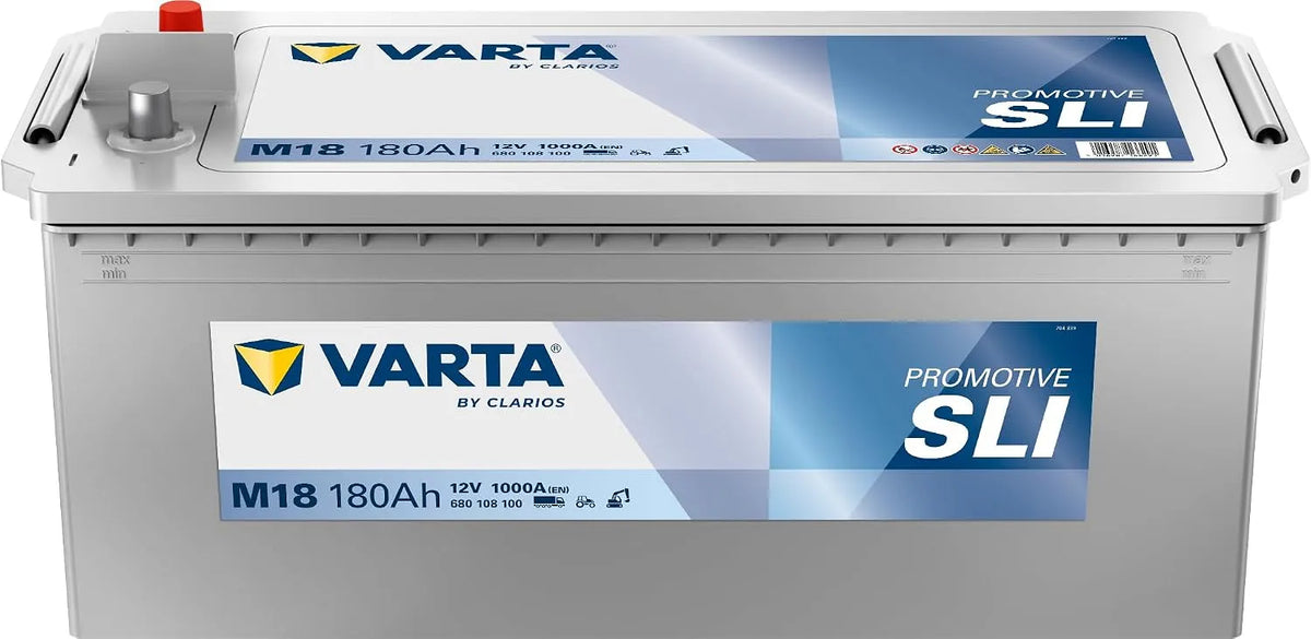 Modell Promotive Silver, Spannung 12 V 680108100 M18 1000 Varta, 180 Ah, EN