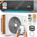 Kesser Klimaanlage, Heizen A+ -12000 BTU, 3.400 Watt, Kältemittel R32, SET Split, App Funktion Klimagerät, mit WiFi, Kühlen A++, Sehr Leise