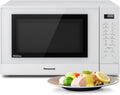 Panasonic Mikrowelle NN-ST45KWEPG, Leistung 1000 W, 21 automatische Programme, Fassungsvermögen 32 Liter, Fassungsvermögen 7 Leistungsstufen, Weiß