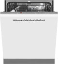 Exquisit Geschirrspüler EGSP56312-E-030E, 49 dB, 12 Maßgedecke, 6 Betriebsprogramme, Einbau, Startzeitvorwahl, Aquastop, silber