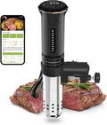 Modell Vide Garer Stick IPX7 KitchenBoss Sous, WiFi：Sous Vide Stab, Wi-Fi Präzisionskocher Immersion Tauchzikulator App-Steuerung Wasserdicht