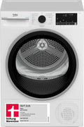 Beko Wärmepumpentrockner B3T4224SD, Gewicht 8 kg, 15 Betriebsprogramme, Wäschetrockner, allergikergeeignet, Hygiene Trocknen & Hygiene Auffrischen