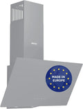 Dunstabzugshaube Wiggo, Touch-Display 4 Stufen I Energieeffizienzklasse A Schräghaube inklusive. Fettfilter, 650m³/h